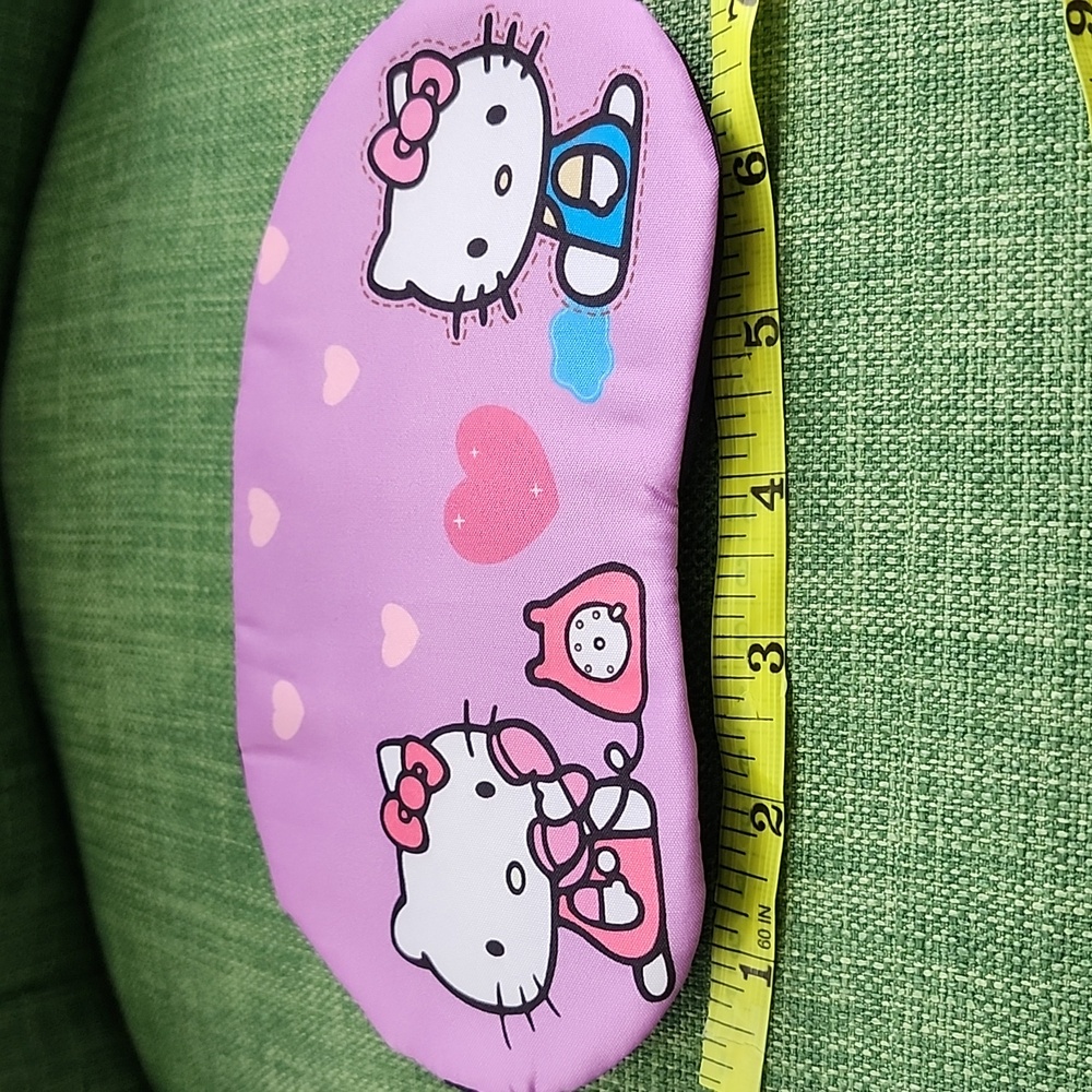 Hello Kitty Purple Sleep Mask - Picture 3 of 4